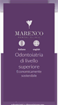 Mobile Screenshot of marencodentalclinic.it